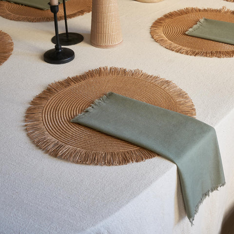 KIBAGA combinación elegante con estilo lino para decoraciones versátiles