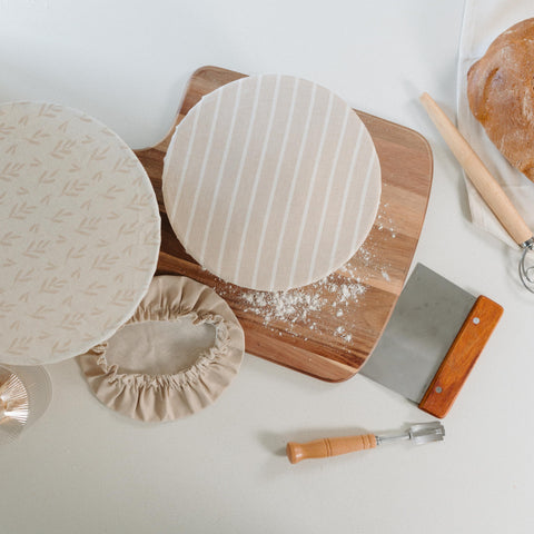 KIBAGA: cubiertas reutilizables para fermentación, ideales para organización en la cocina.