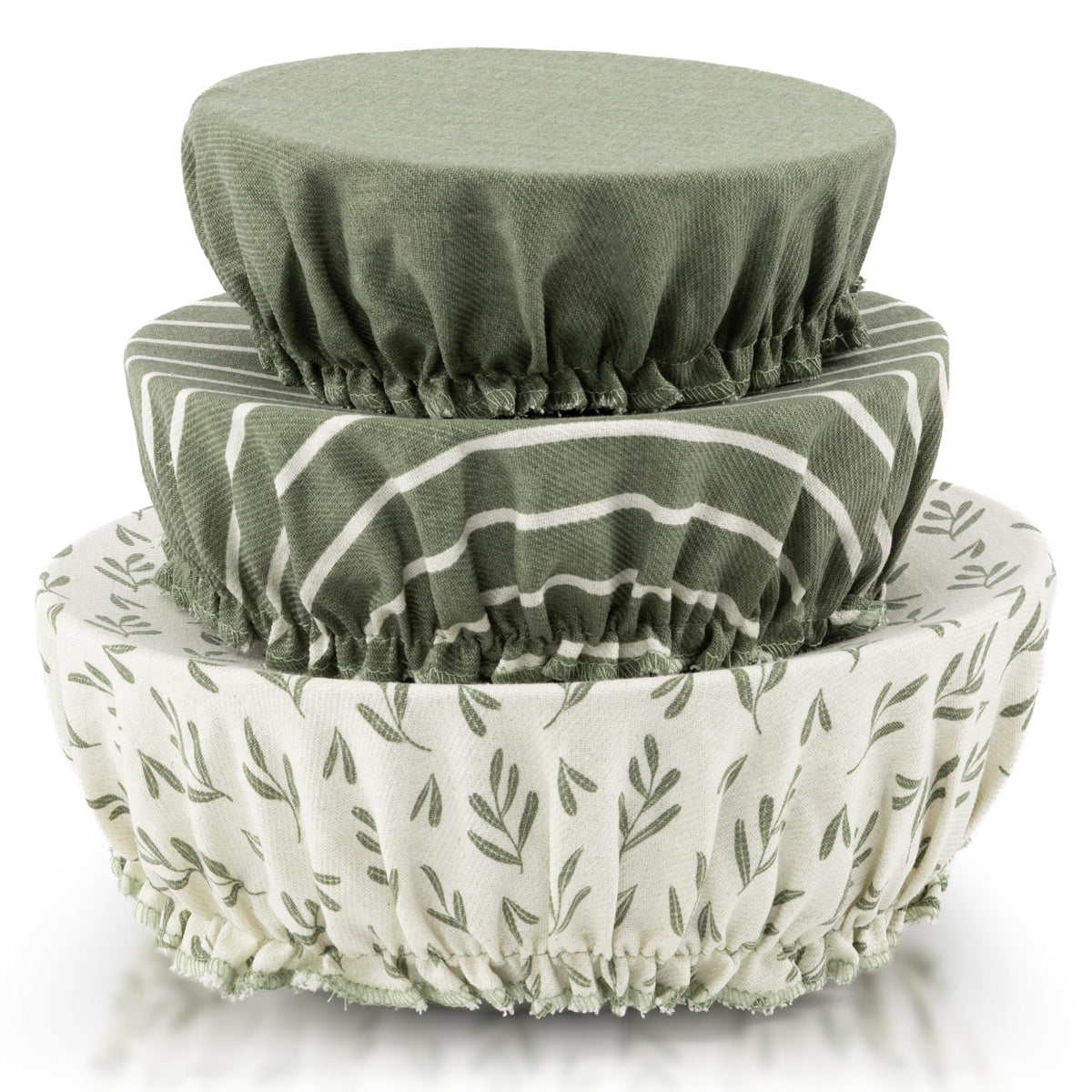 Cubiertas Kibaga para bol XL 11–13 pulgadas con diseño beige y ajuste seguro.