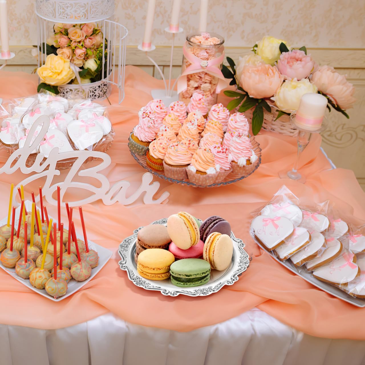 Kichvoe bandeja uso multipropósito, perfecta para eventos, desayunos o baños.