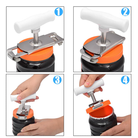 Kichwit mango ergonómico facilita agarre y torsión suave.