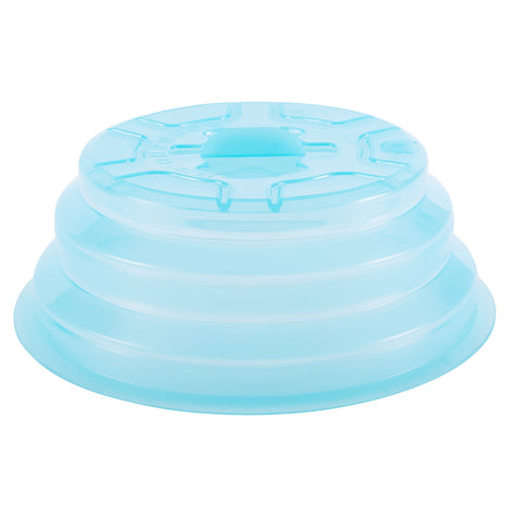 Kichwit tapa microondas silicona 11” azul protege la comida al calentar