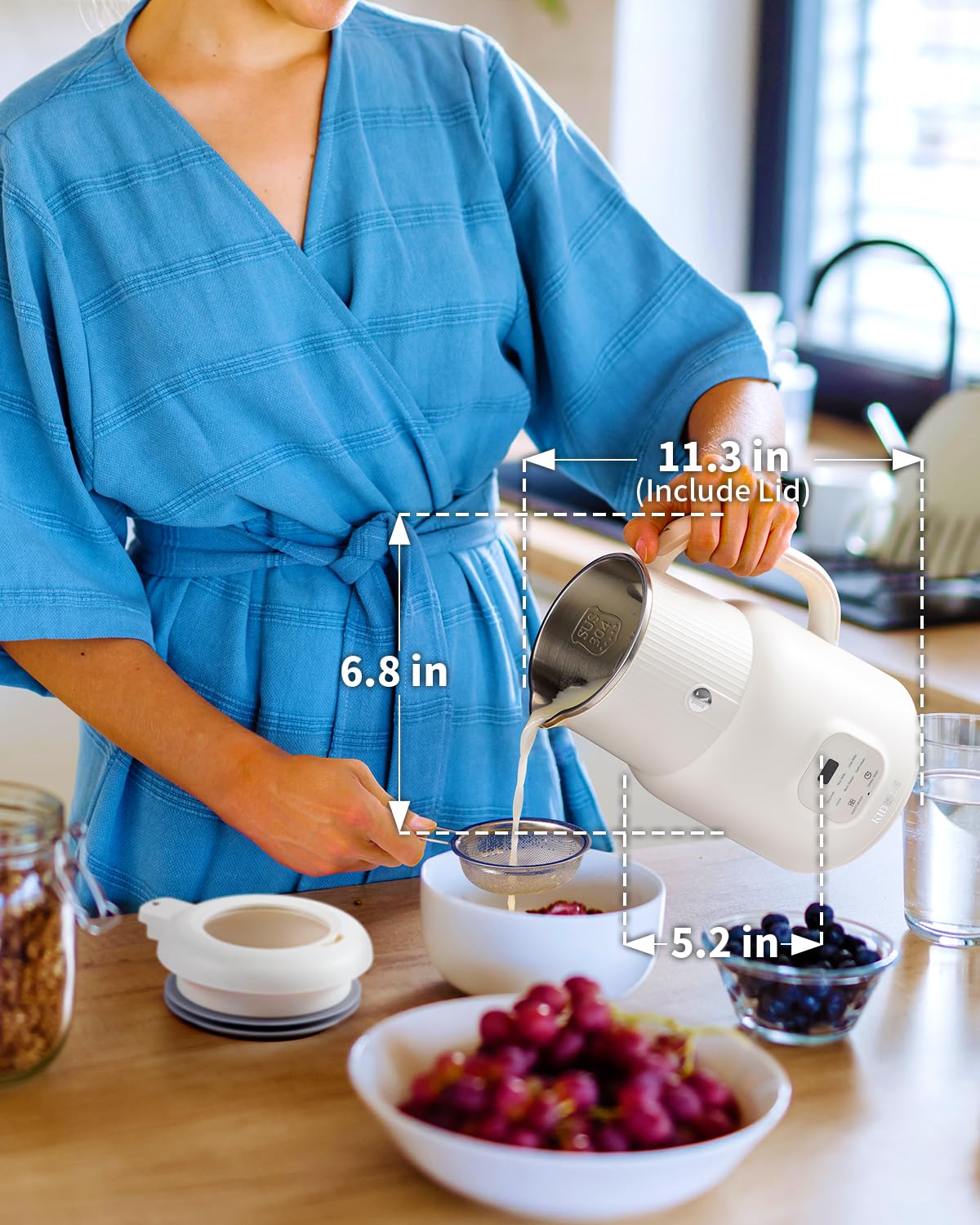KIDISLE: accesorios completos incluidos para uso cómodo.