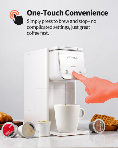 KIDISLE Cafetera en modo sabor intenso para bebidas más ricas