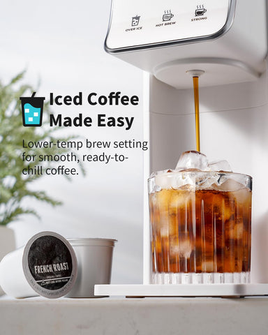 KIDISLE Cafetera en modo de preparación rápida