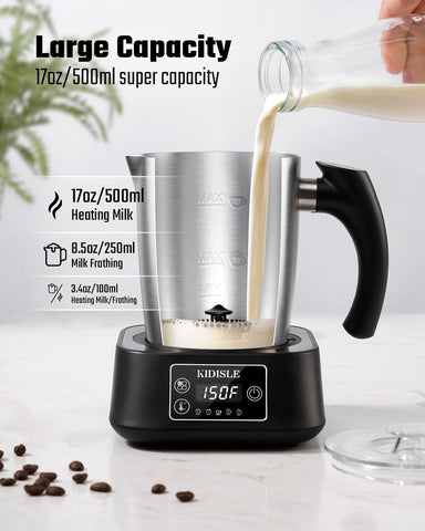 KIDISLE capacidad de 500 ml para leche caliente o chocolate