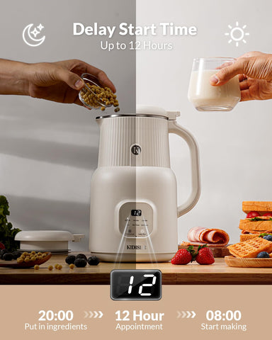 KIDISLE: leche soja 20oz, sabor fresco en casa.