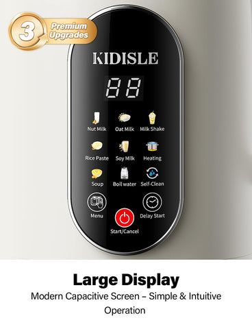 KIDISLE licuadora agua caliente 51oz, agua lista al instante.