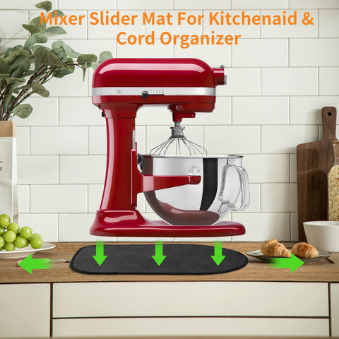 KIDOT Accesorio deslizante para mezcladoras Kitchenaid 5-8qt mejora maniobrabilidad