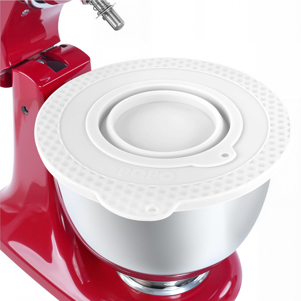 KIDOT cubre-tazón silicona para KitchenAid, compatible 4.5–5 qt, evita derrames
