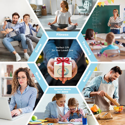 kiecky squirrel regalo práctico para niños y familias que gestionan tiempos.
