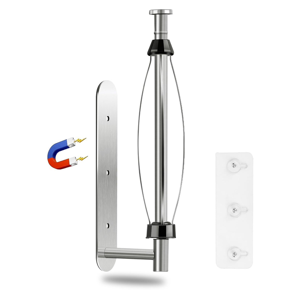 KIHOGEM portarrollos papel imantado base magnetica en refrigerador para acceso rapido