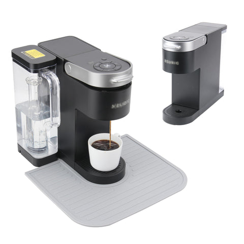 Alfombrilla Kiicii de silicona para Keurig K-Supreme protege la encimera de derrames.