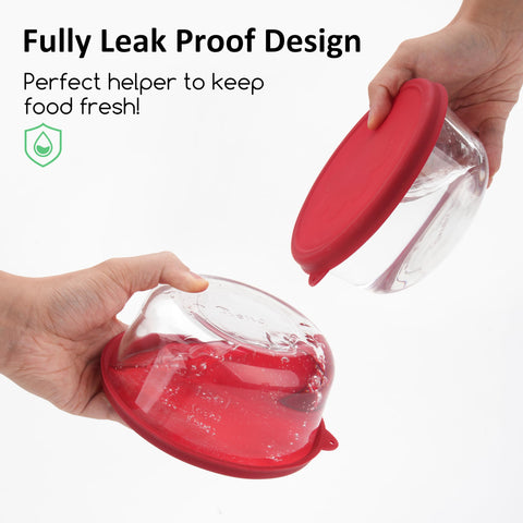 Kiicii tapa de silicona para cuenco 4cup compatible con Pyrex 7201-PC