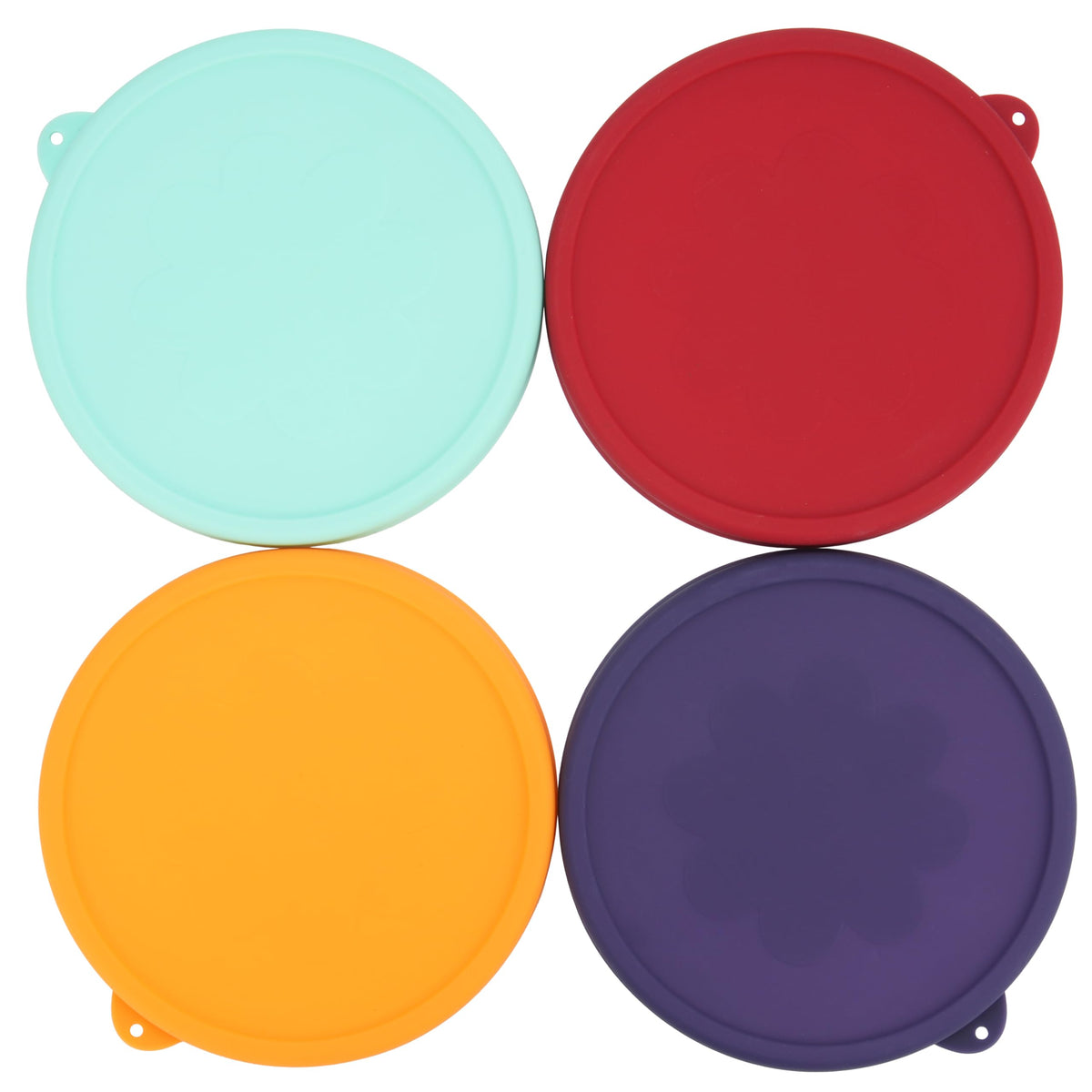Kiicii tapas de silicona para cuenco 4cup, ajuste hermético