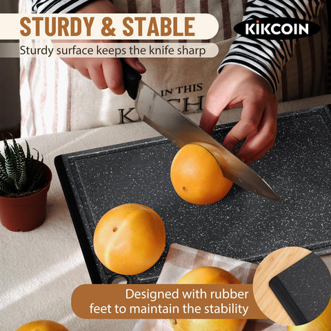 Kikcoin base antideslizante, mantiene la tabla fija durante el corte