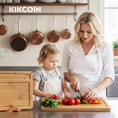 Kikcoin mango incorporado facilita mover la tabla.