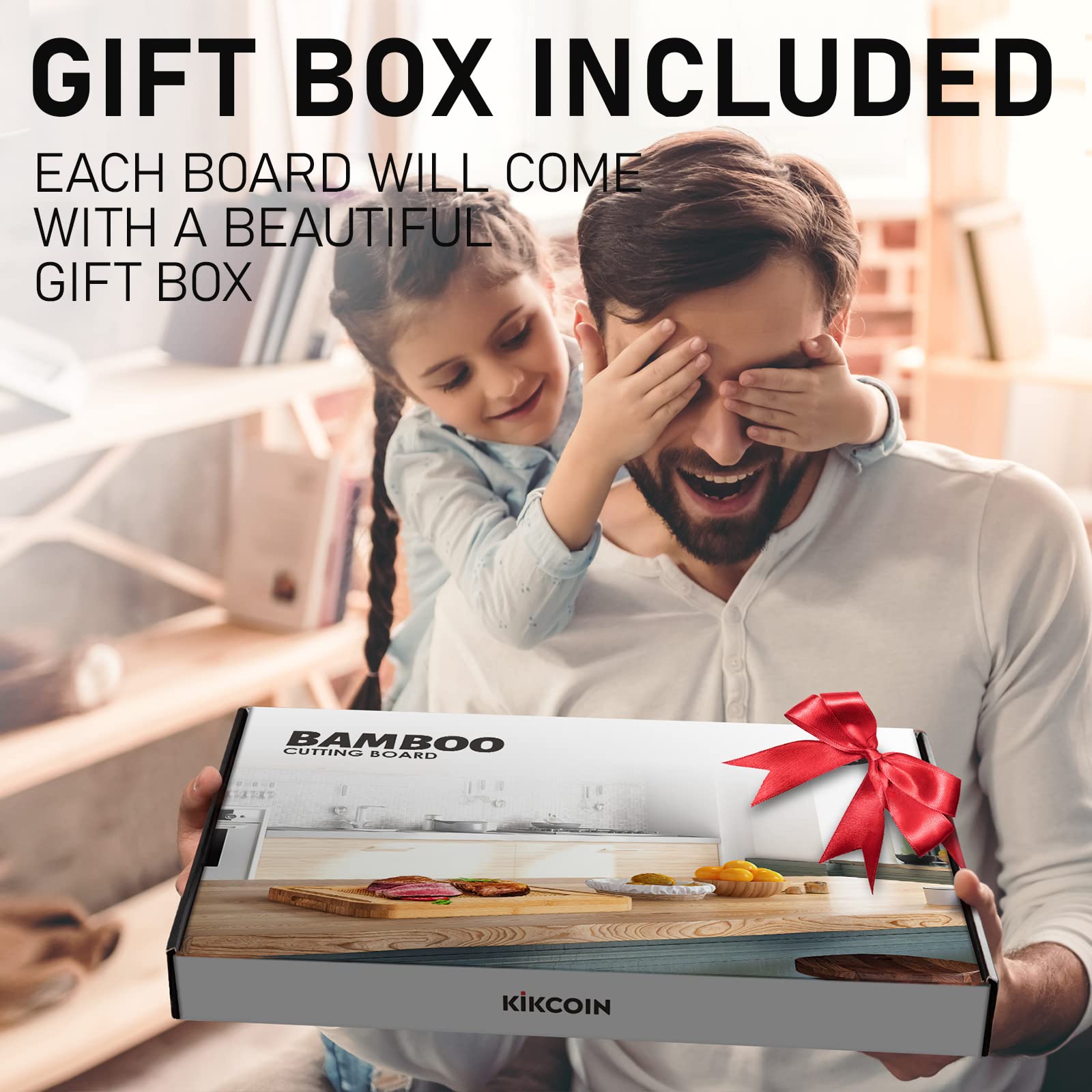 Caja-regalo elegante de Kikcoin, ideal para festividades y celebraciones