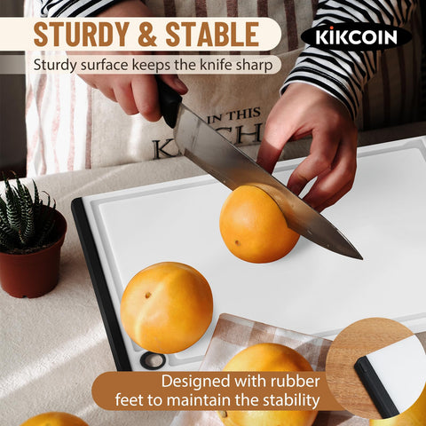 Kikcoin, base antideslizante: mantiene la tabla fija durante el corte