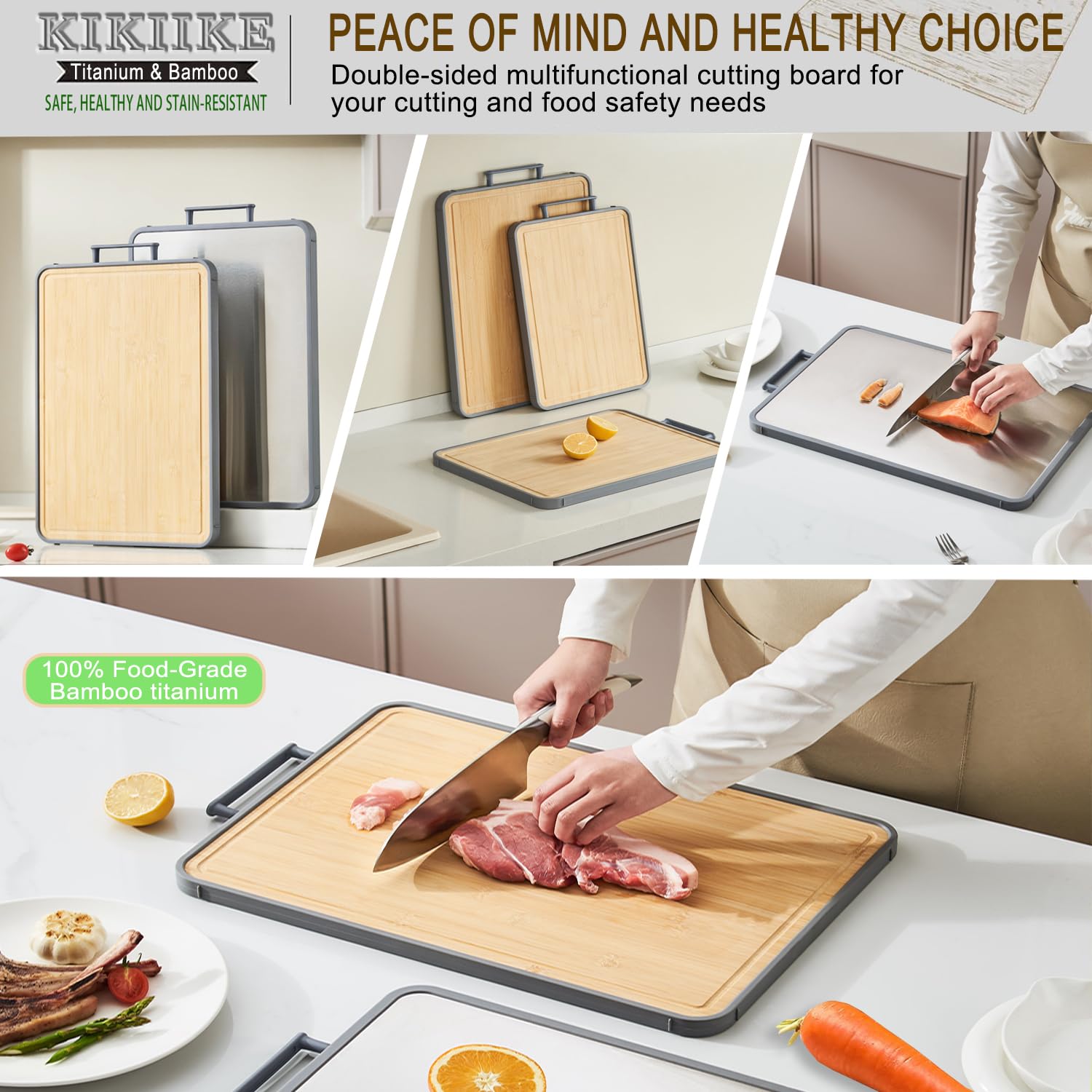 KIKIIKE regalo práctico y duradero para cocinas.