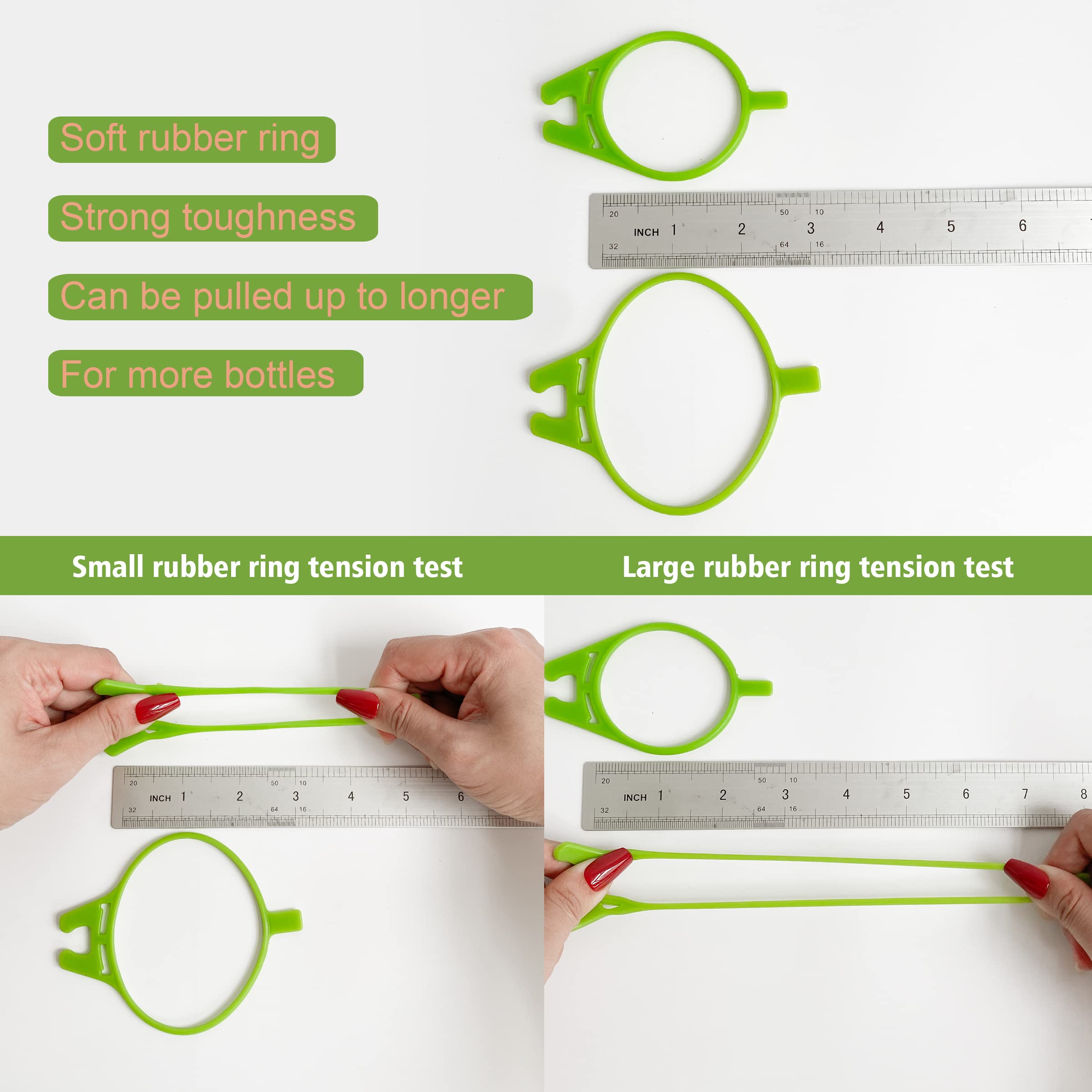 KIKINIKO Pickle Fork con delantal de goma para protección.