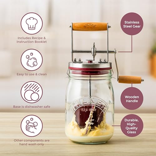 Kilner engranajes de metal, movimiento duradero para batido suave.