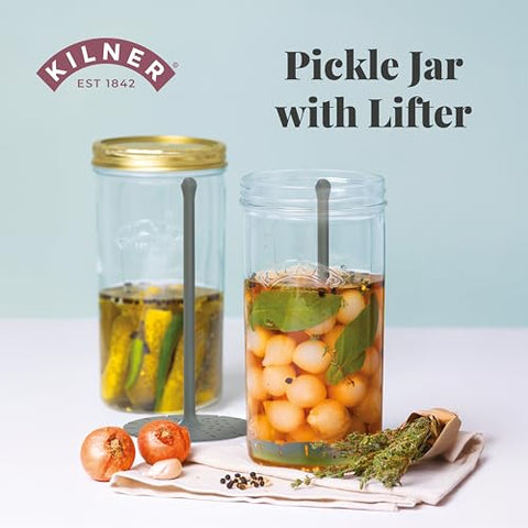 Kilner tapa dos piezas para jarra 1 litro.