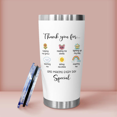 Vaso térmico Kilyhome regalo perfecto para maestros y personal de apoyo.