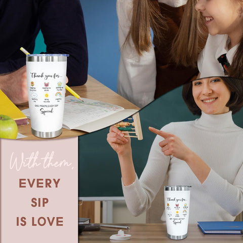 Vaso térmico Kilyhome adecuado para uso diario en aula, escuela y actividades.
