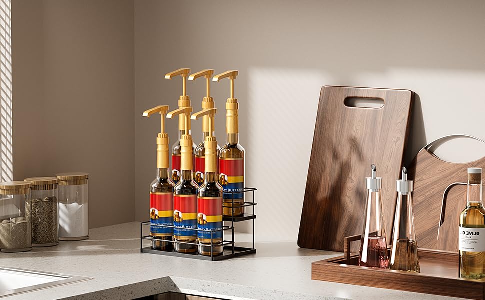 Kimilus organizador versátil para bar y cocina, ideal para ordenar condimentos.