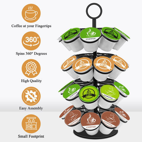 KIMIUP base giratoria 360° facilita elegir tu café.