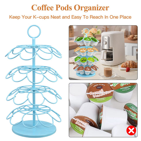 KIMIUP base giratoria 360°, giro suave para seleccionar café
