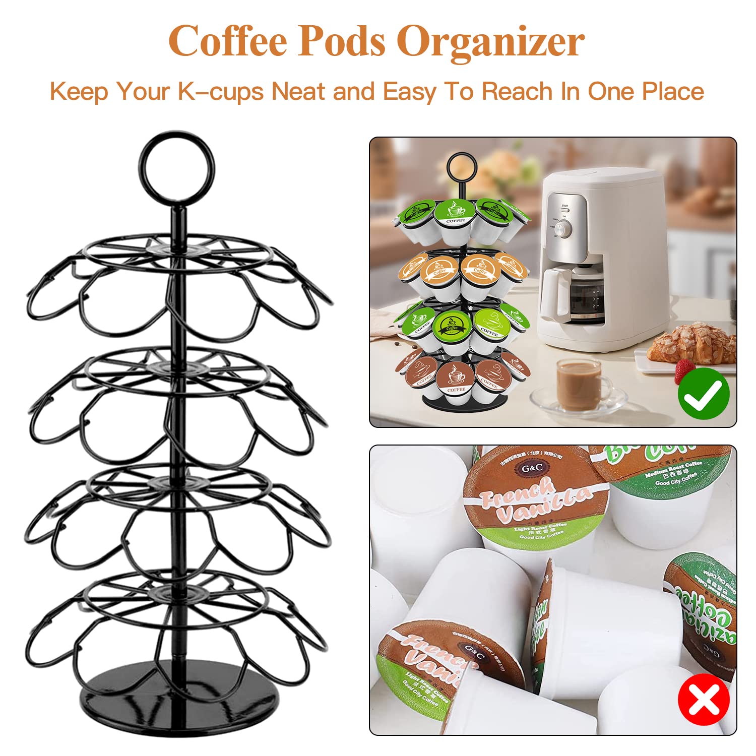 KIMIUP compatibilidad con cápsulas K-Cup para uso diario.
