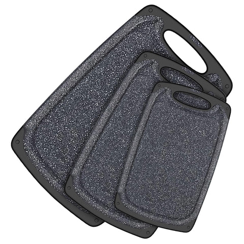 KIMIUP tabla de cortar con patrón marmol para cortar frutas y verduras.