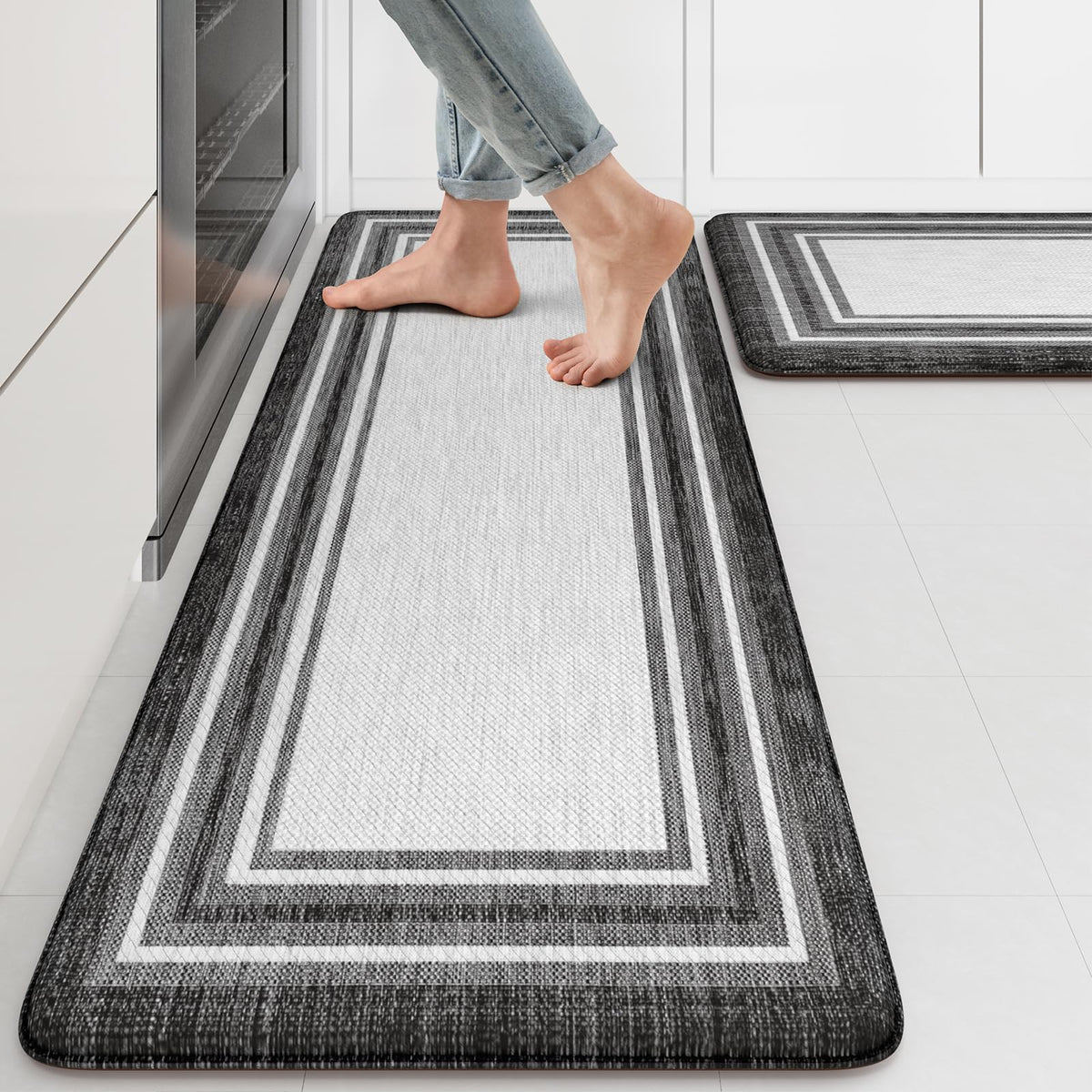 KIMODE alfombra anti-fatiga para cocina, comodidad para pies y espalda al cocinar