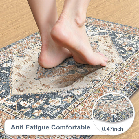 Alfombra antideslizante KIMODE para cocina, mejora la seguridad en superficies lisas.