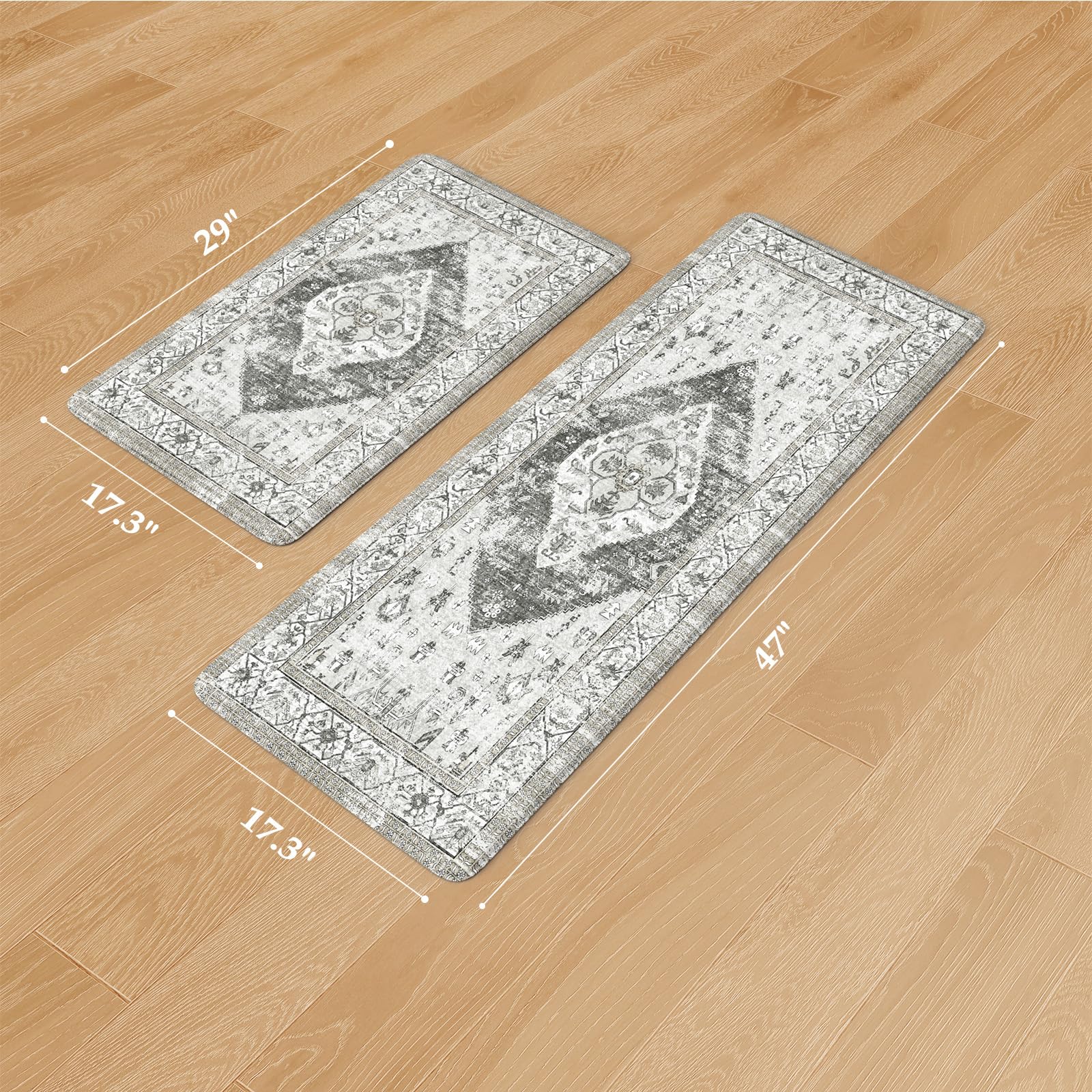 KIMODE alfombra de cocina 12mm, zona de pie estable para tareas prolongadas.