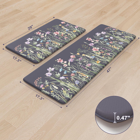KIMODE alfombra cocina espesor 12 mm ofrece soporte durante tareas largas.