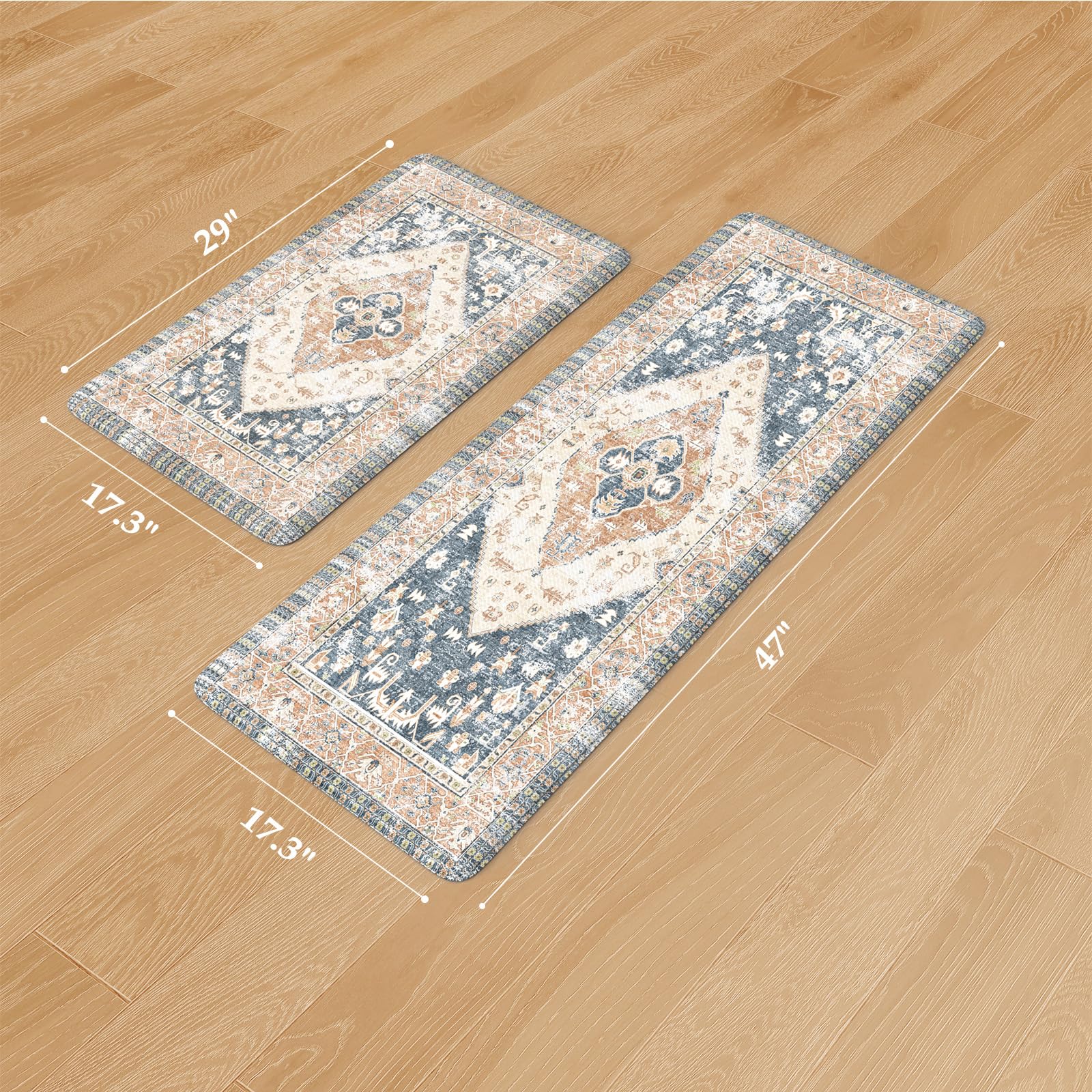 Alfombra KIMODE con medallón central y diseño oriental, aporta toque decorativo.