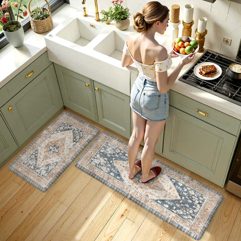 Alfombra de uso alto tráfico KIMODE para cocina, lavandería y oficina.