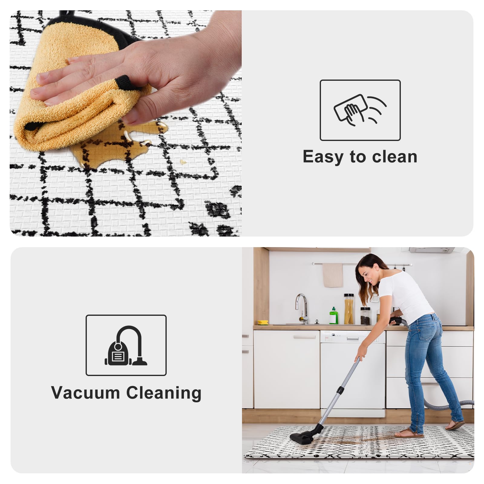 KIMODE alfombra para fregadero ofrece apoyo cómodo al trabajar en la cocina