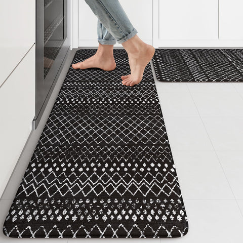 KIMODE almohadilla antifatiga 47x17 negra para cocina