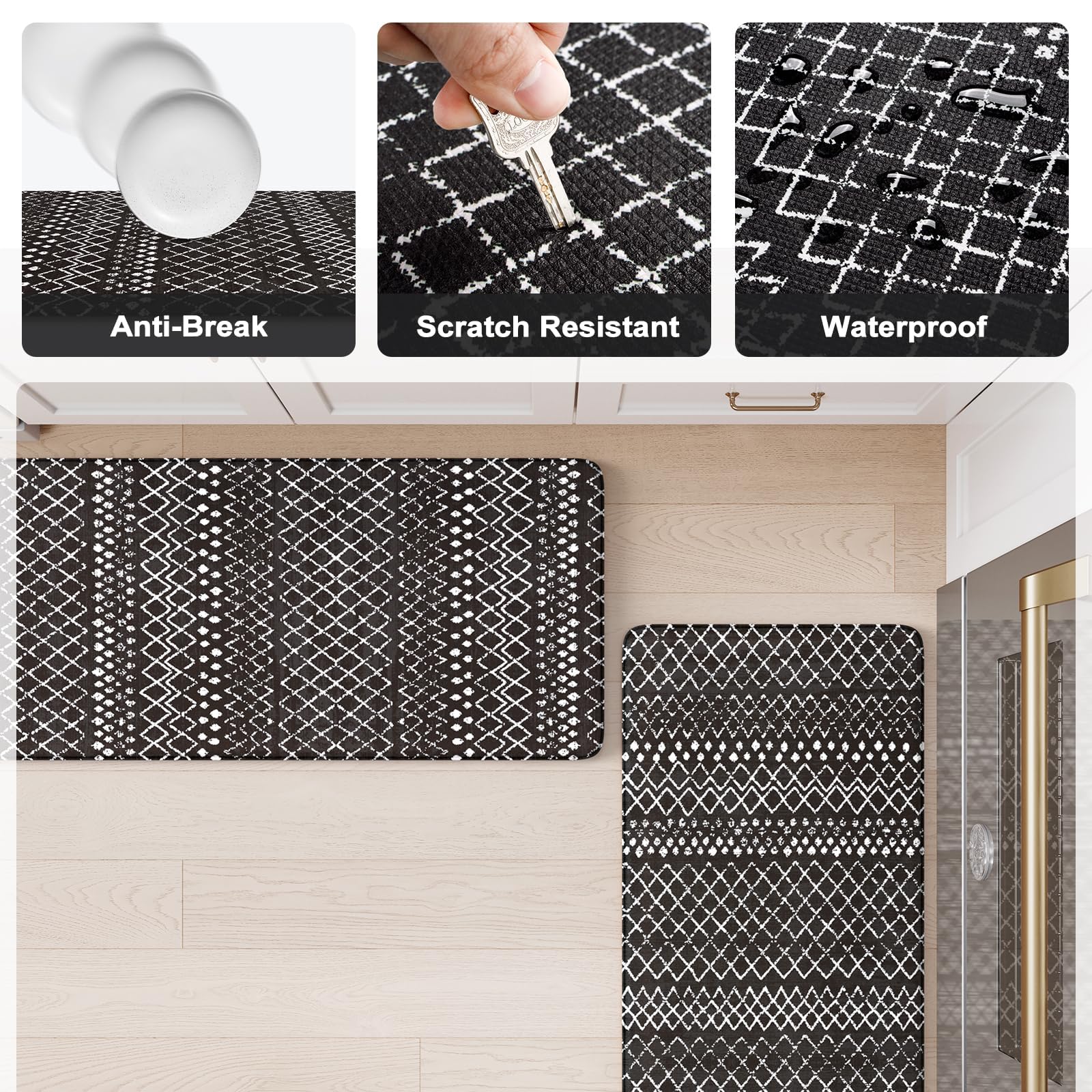 KIMODE superficie impermeable y fácil de limpiar para cocina