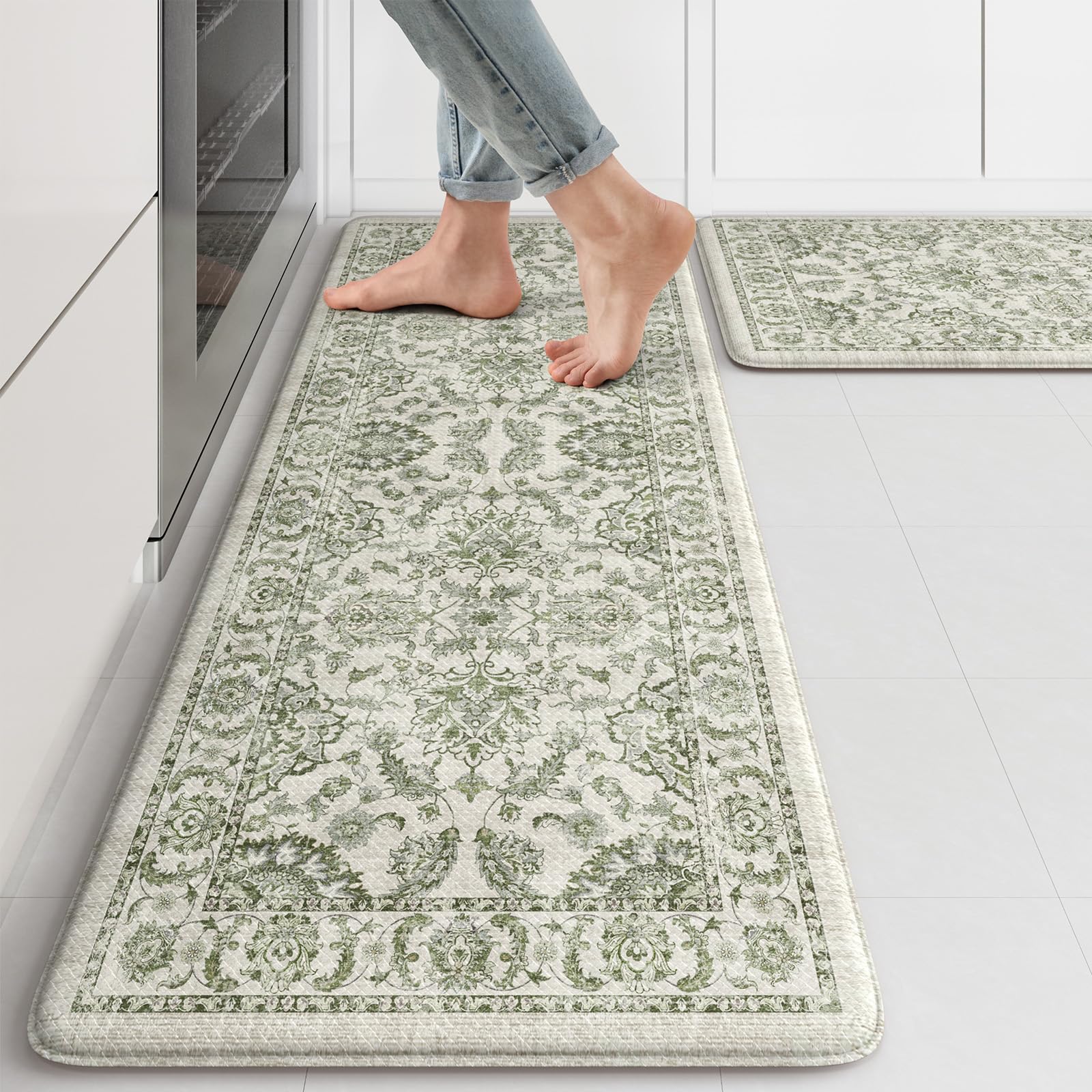 KIMODE alfombra cocina 17x29-5: acolchado antifatiga para cocinar más cómodo y estable.