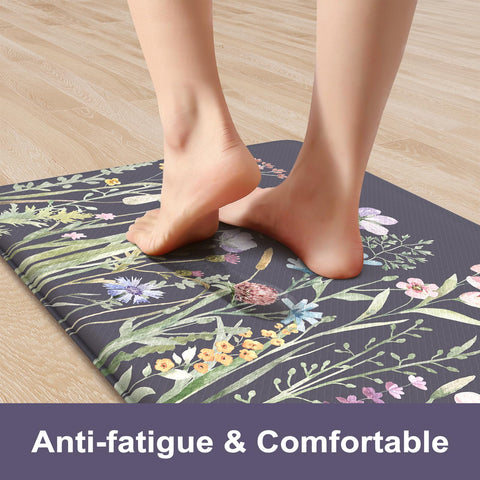 KIMODE conjunto de dos alfombras rectangulares, ideal para zonas amplias de trabajo.