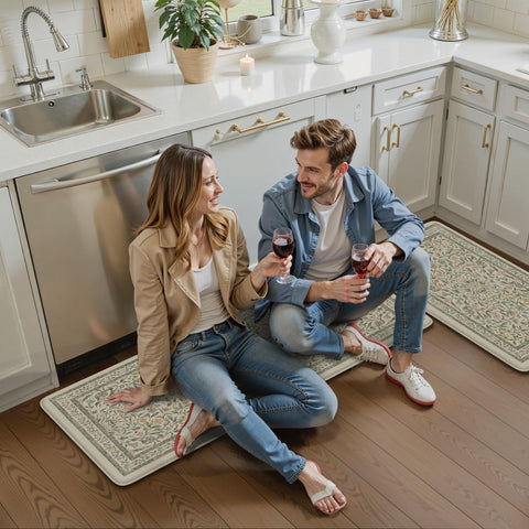 KIMODE mat cocina limpieza fácil 29x17, se limpia con paño húmedo
