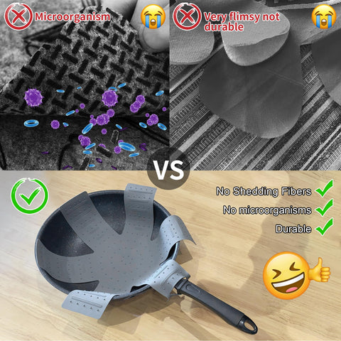 KindGa separadores antideslizantes de silicona mantienen la base estable