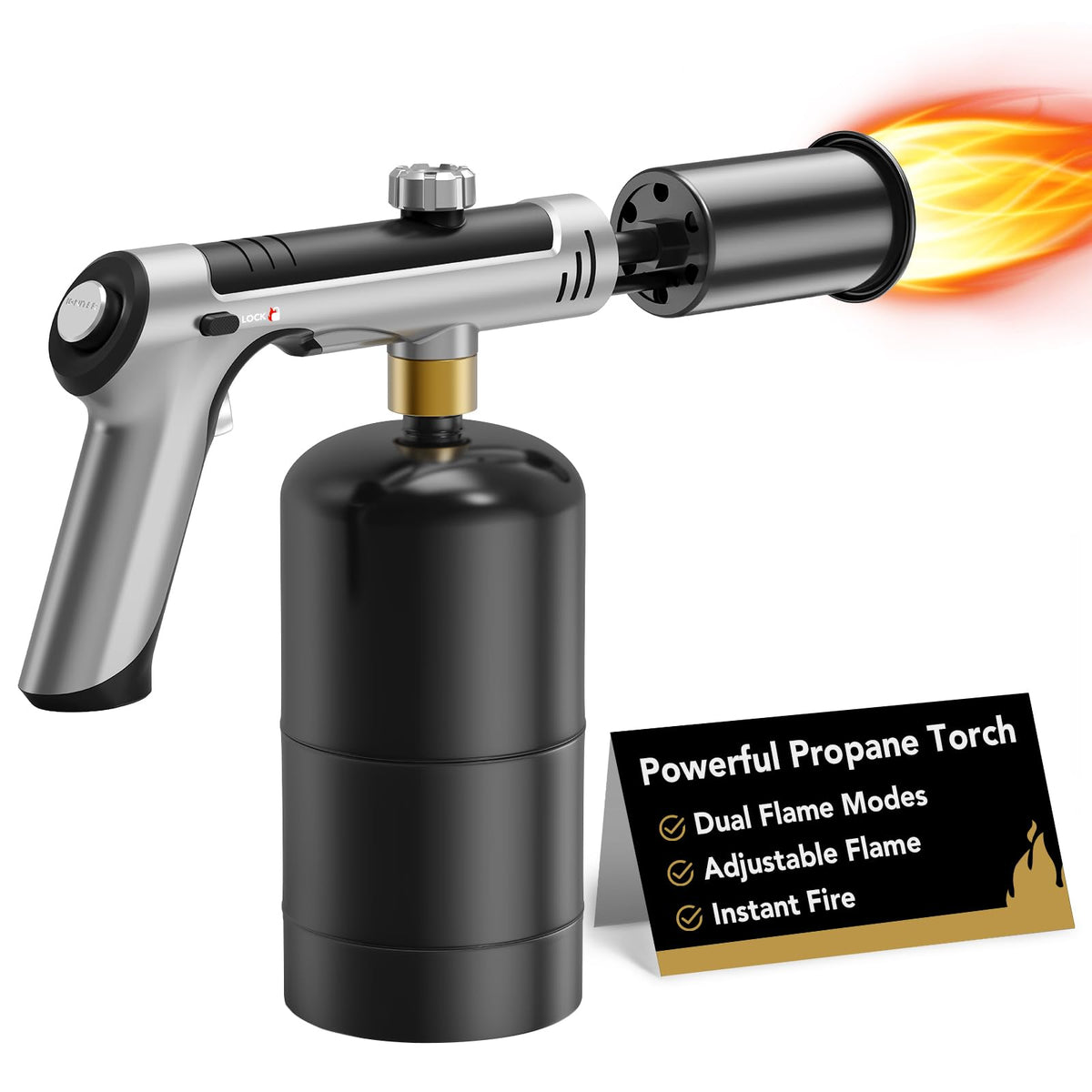 KinetiFire, quemador-propano para cocina, ideal para sellar carnes