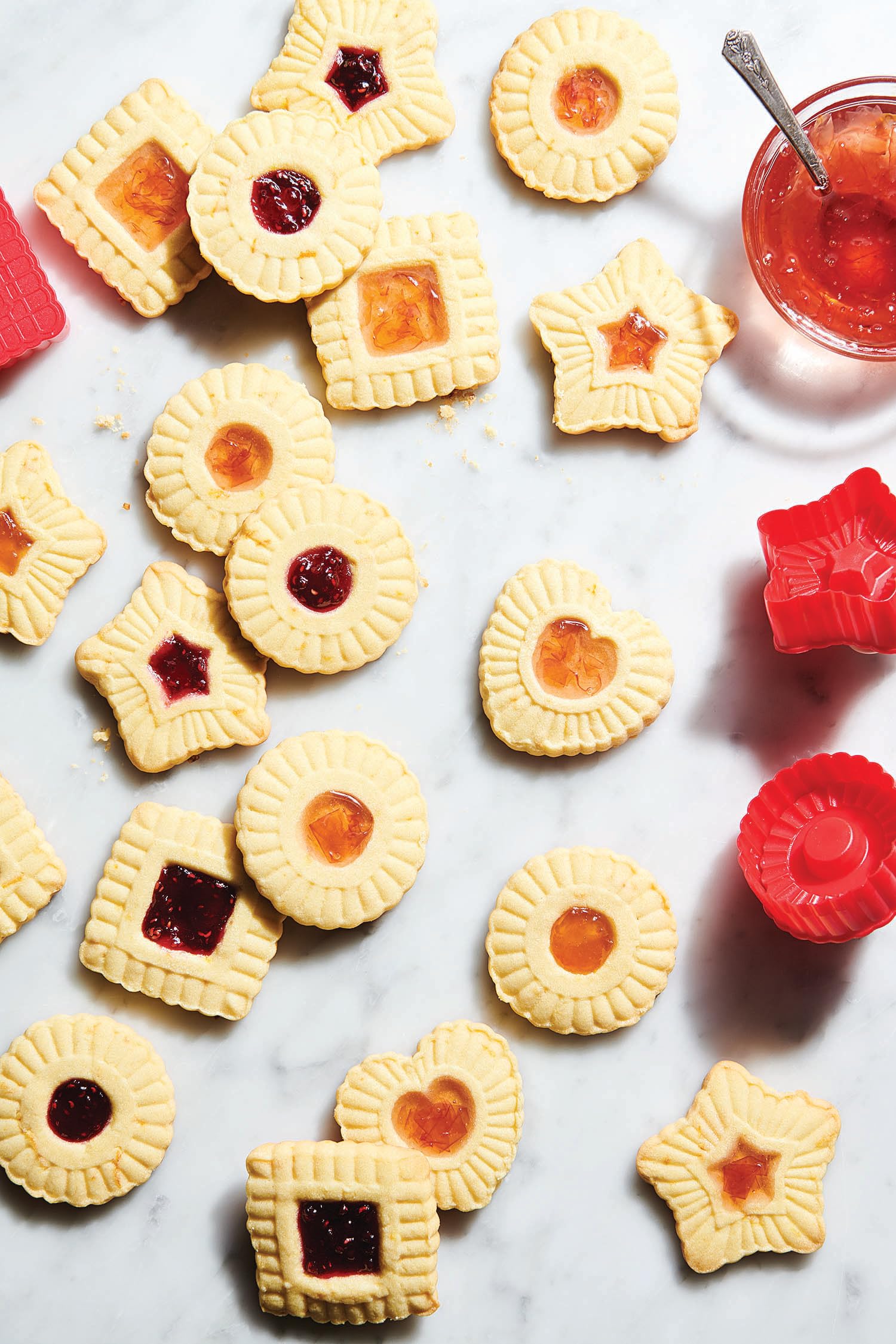 King Arthur borde en relieve para galletas redondas uniformes.