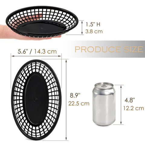 Kingrol bandejas ovaladas, apilables para ahorro de espacio.